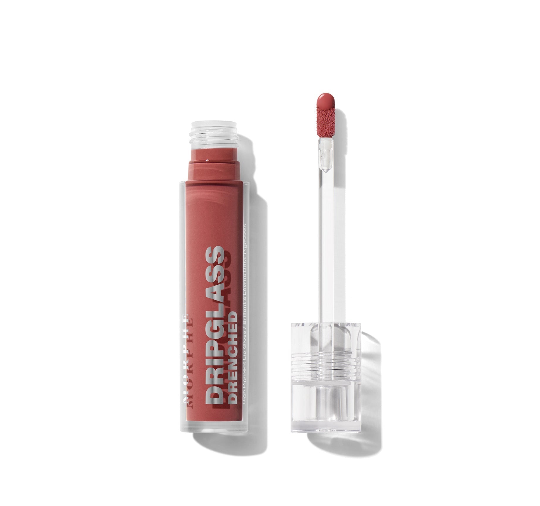 Dripglass Drenched High Pigment Lip Gloss - Deep Brick {Deep Brick}