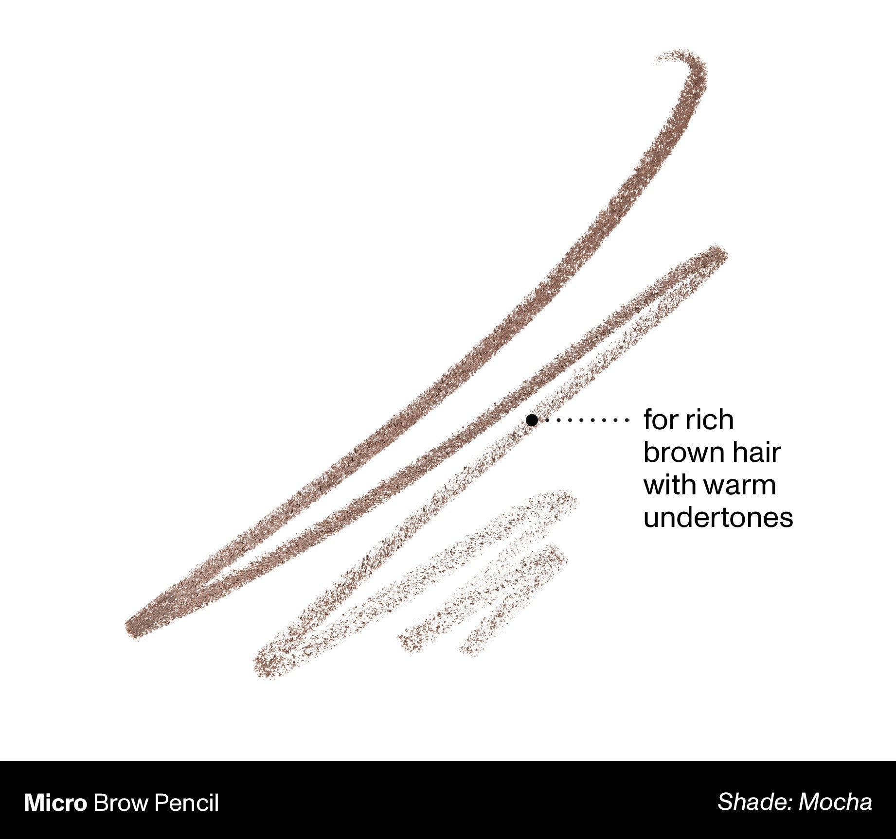 Micro Brow Pencil Shade: Mocha | For Rich Brown Hair With Warm Undertones {Mocha (rich brown)}