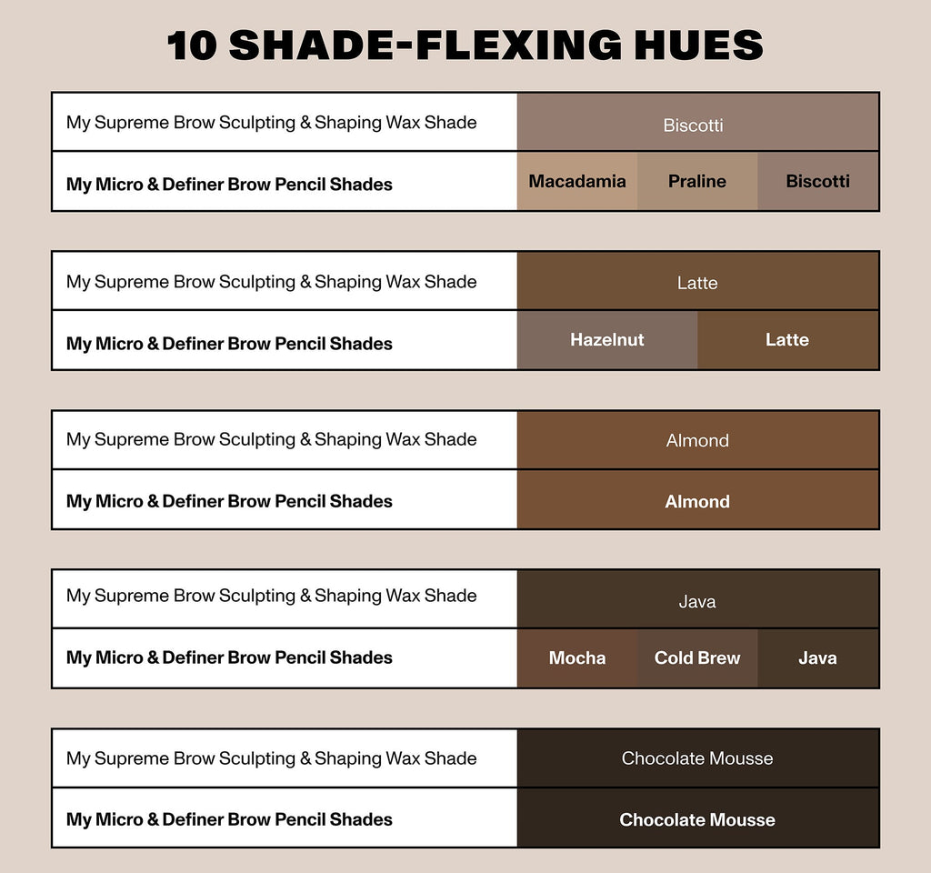 10 Shade-Flexing Hues {Mocha (rich brown)}