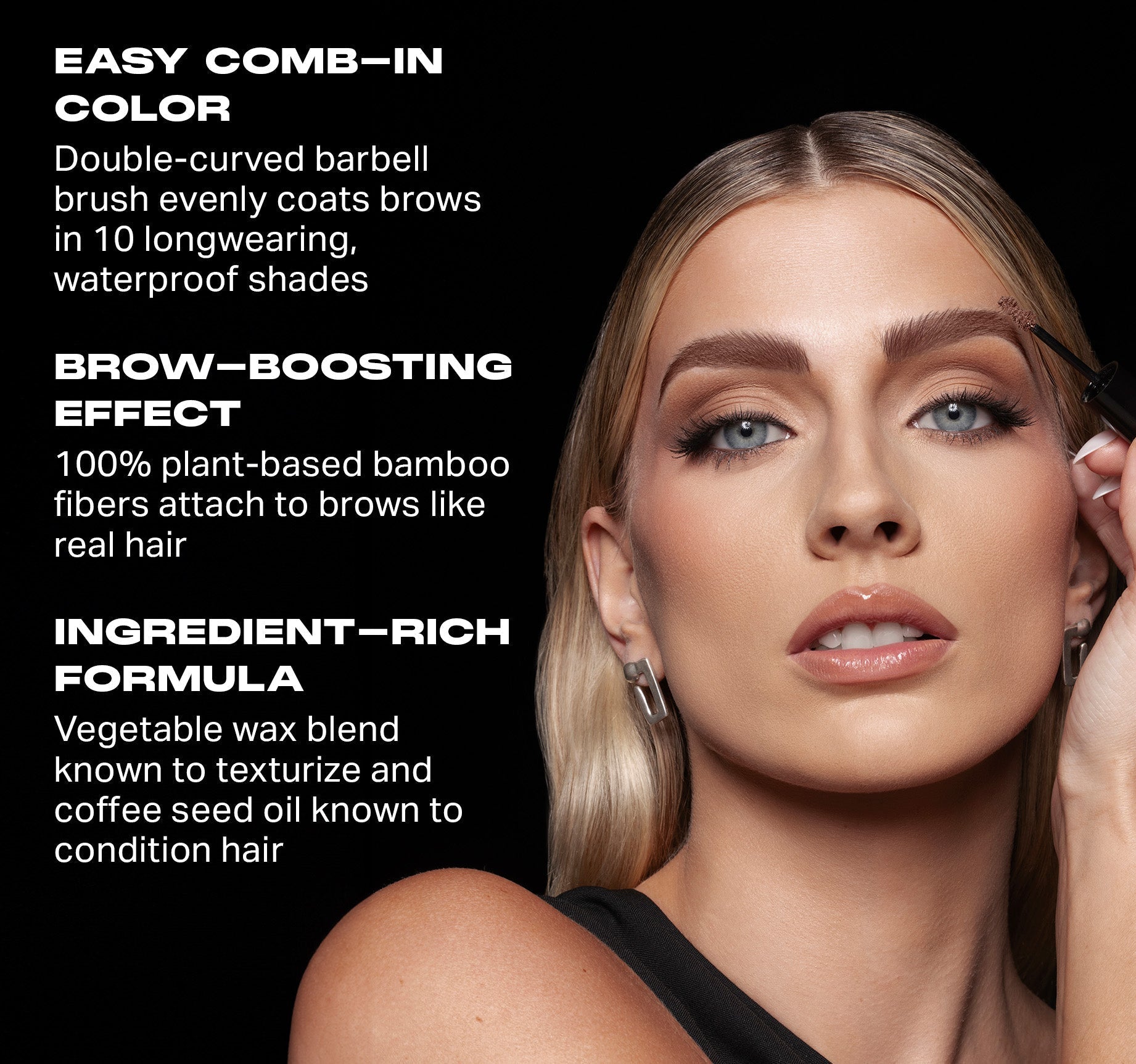 Brow Tease Fiber-Infused Volumizing Mousse {Praline}