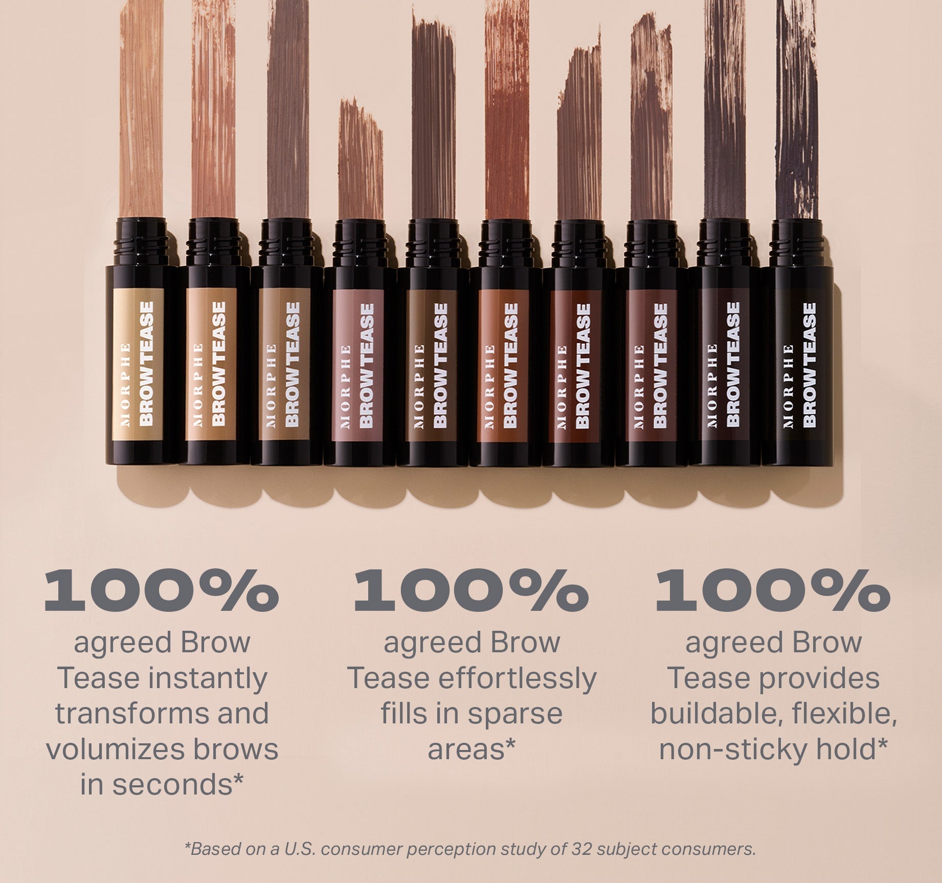 Brow Tease Fiber-Infused Volumizing Mousse {Praline}