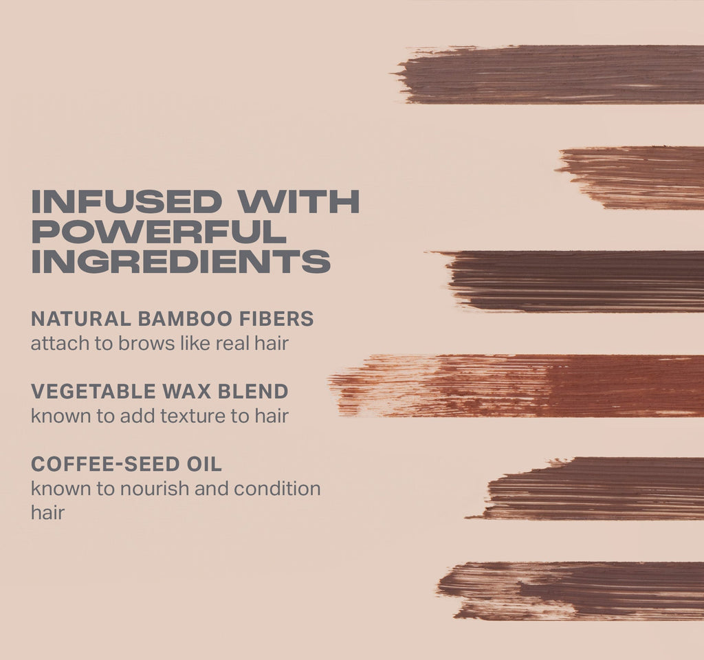 Brow Tease Fiber-Infused Volumizing Mousse {Praline}