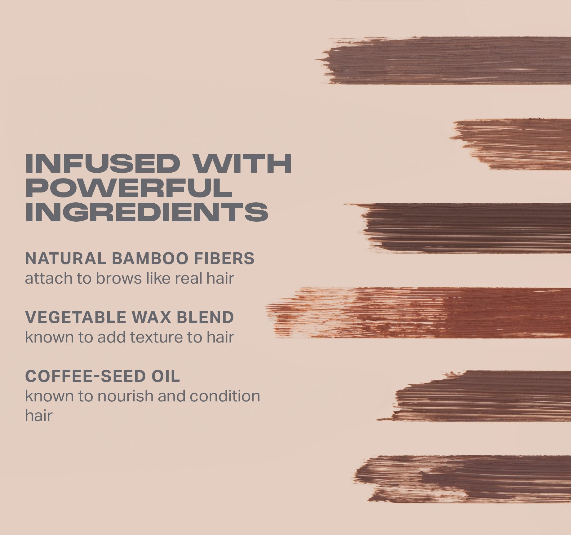 Brow Tease Fiber-Infused Volumizing Mousse {Praline}